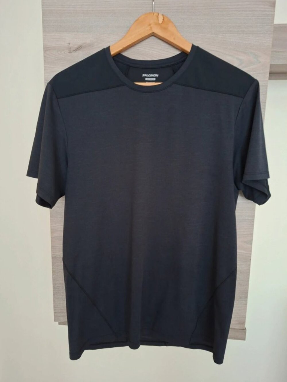 Men's Black Short Sleeve Performance Training T-Shirt Size M